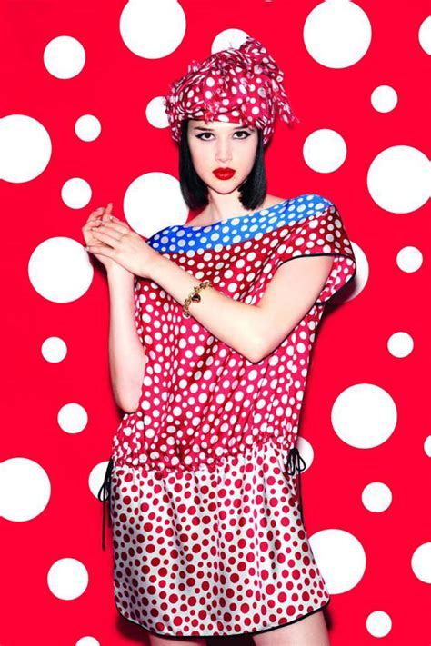 kusama collection louis vuitton|yayoi kusama outfits.